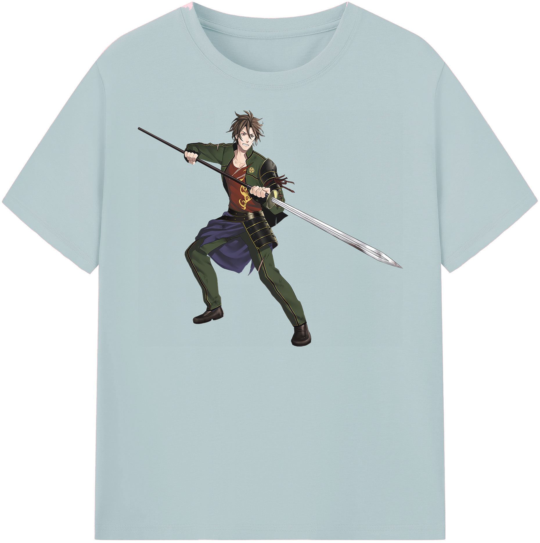 （画像用） 刀剣乱舞 Touken Ranbu 綿100％半袖Tシャツ（フロントプリント）